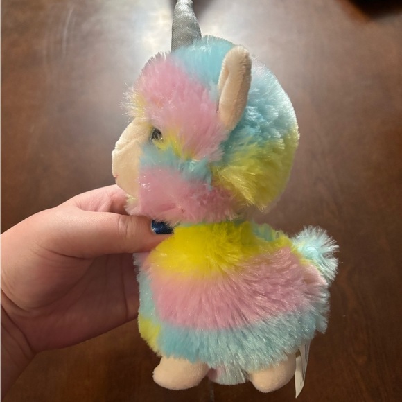 Colorful Plush Unicorn llama Toy - Picture 2 of 4